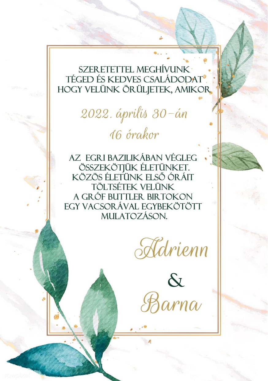 digitalis esküvői meghívó 13-02